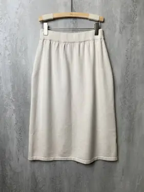 Юбка- карандаш (50-54) 272 (слоновая кость)Уценка