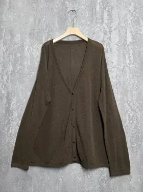 Джемпер-Кардиган 1854 Размер 50-58 (табак) Уценка