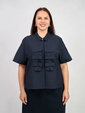 Блуза 52364 размеры 50- 58