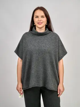 Жилет 68238 Размер 48-60 (графит) Уценка