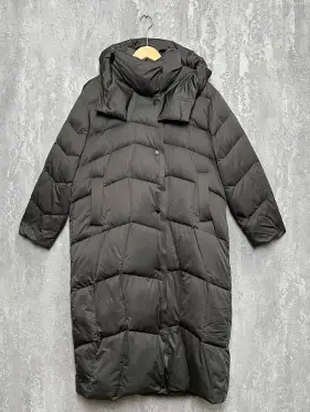 Пальто 5041 Размер 48-54 (черный) уценка