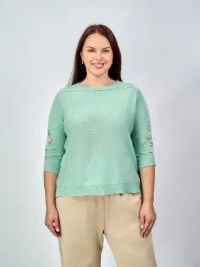 Джемпер гранж 8912 Размер 50-58