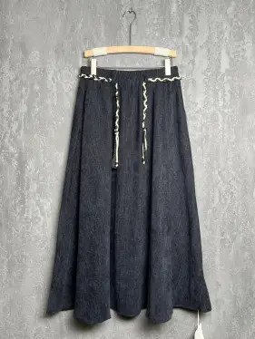 Юбка 61188 синий Уценка