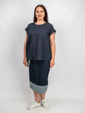 Юбка джинсовая 2361 Турция