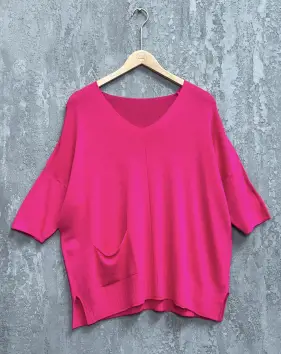 Джемпер(фуксия)9506 Уценка