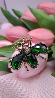 Брошь Жук Б0011