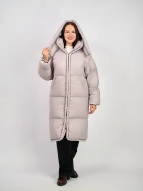 Пуховое пальто 2332 Размер 50-54