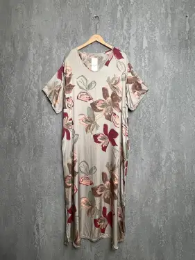 Платье Италия 252738 (светло-серый) Уценка