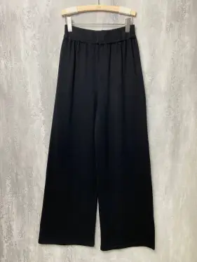 Палаццо на рост 160-170 (черный) Уценка