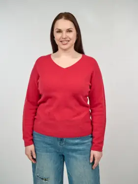 Джемпер шерсть,кашемир 25678 Размер 48-56