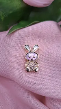 Брошь Заяц Б0014