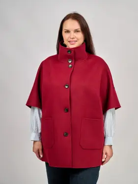 Пальто шерсть 0718 Размер 50-58