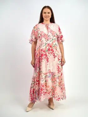 Платье ЭттоПлюс 34182 размеры 52- 58