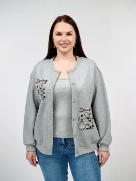 Кардиган 9129-1 Размер 50-58