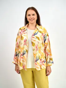 Блуза ЭттоПлюс 0022 Размеры 50-58