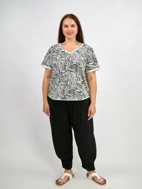 Футболка база ЭттоПлюс 007-1 Размер 50-58