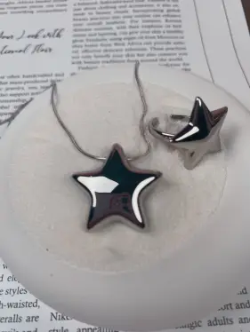 Колье Звездочка Б0220