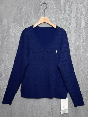 Джемпер 8236 Размер 48-58 (синий)Уценка