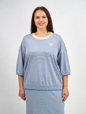 Джемпер облегченный ЭттоПлюс 25415-1 Размер 54-58