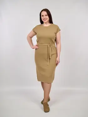 Трикотажное платье 2235 Размер 48-56