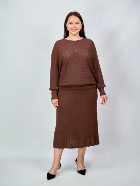 Костюм "Ажурная вязка" ЭттоПлюс 123456 Размер 50-56