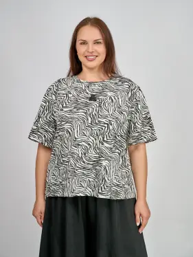 Футболка Зебра ЭттоПлюс 029 Размер 50-58