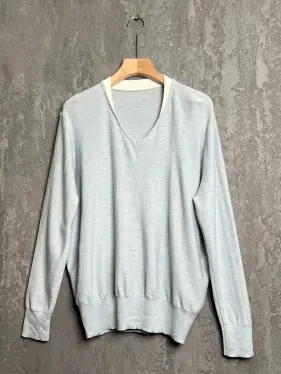 Джемпер 9188 Размер 50-58 (голубой)Уценка