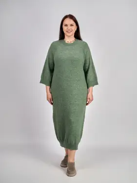 Платье 28329 Размер 52-58 (зеленый) Уценка