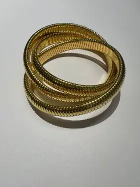 Браслет тройной средний 4101 Браслет на узкую руку