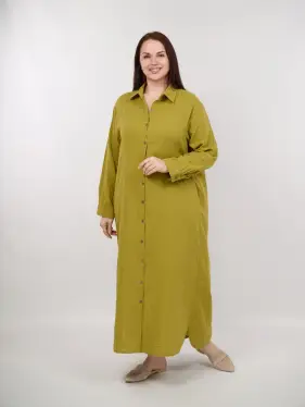 Платье рубашка ЭттоПлюс 261505 Размер 50-58