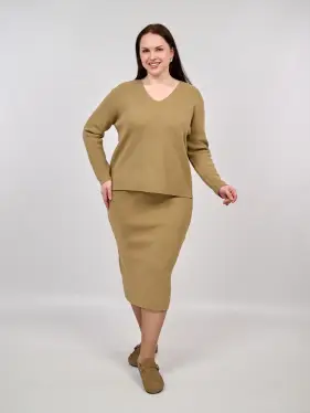 Костюм двойка с юбкой 2331 Размер 48-56