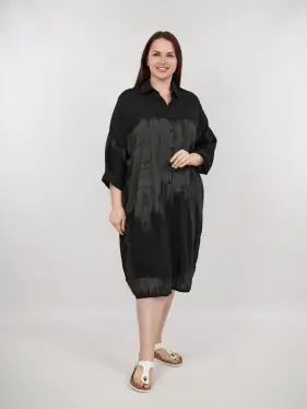 Платье рубашка ЭттоПлюс 22959 Размер 50-58