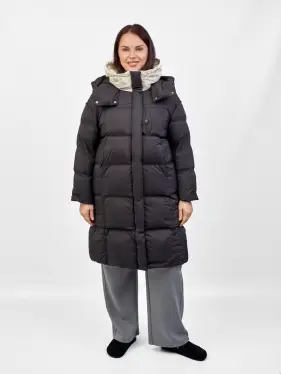 Пуховое пальто 8892 Размер 48-52