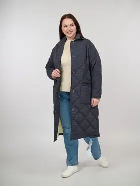 Пуховое пальто 61010 Размер 50-56