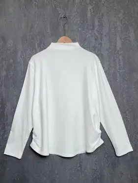 Лонгслив 28251 Размер 50-56 (белый)Уценка