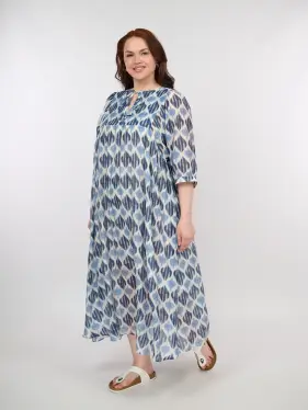 Платье "Нежность" 30207 ЭттоПлюс Размер 50-58