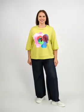 Джинсы палаццо 999 Размеры 50-58