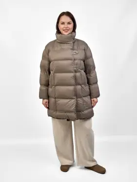 Полупальто пуховое 202416 Размер 50-56