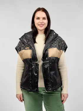 Жилет на двух молниях 1219 Размер 48-58