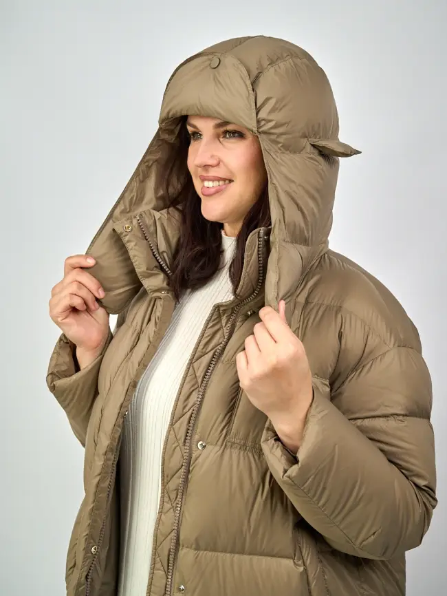 Пальто 3009 Размер 48-54 фото 14