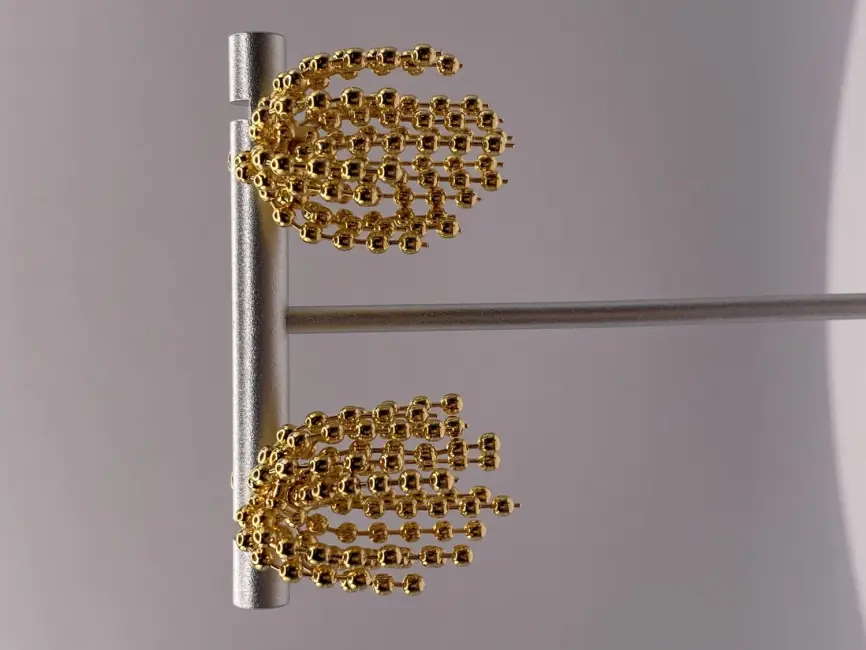 Серьги Б0080 фото 2