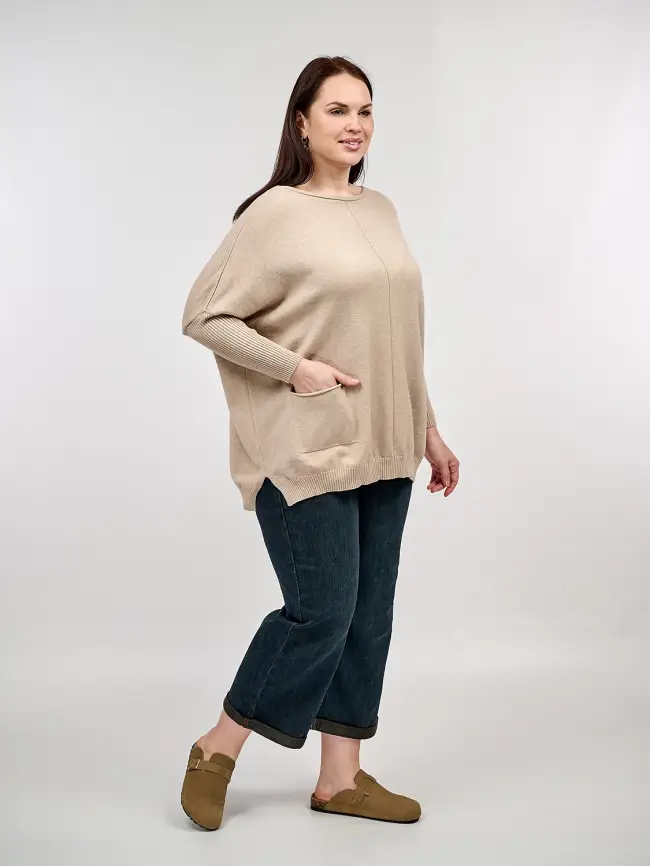 Джемпер 1444 Италия Размер 50-58 фото 62