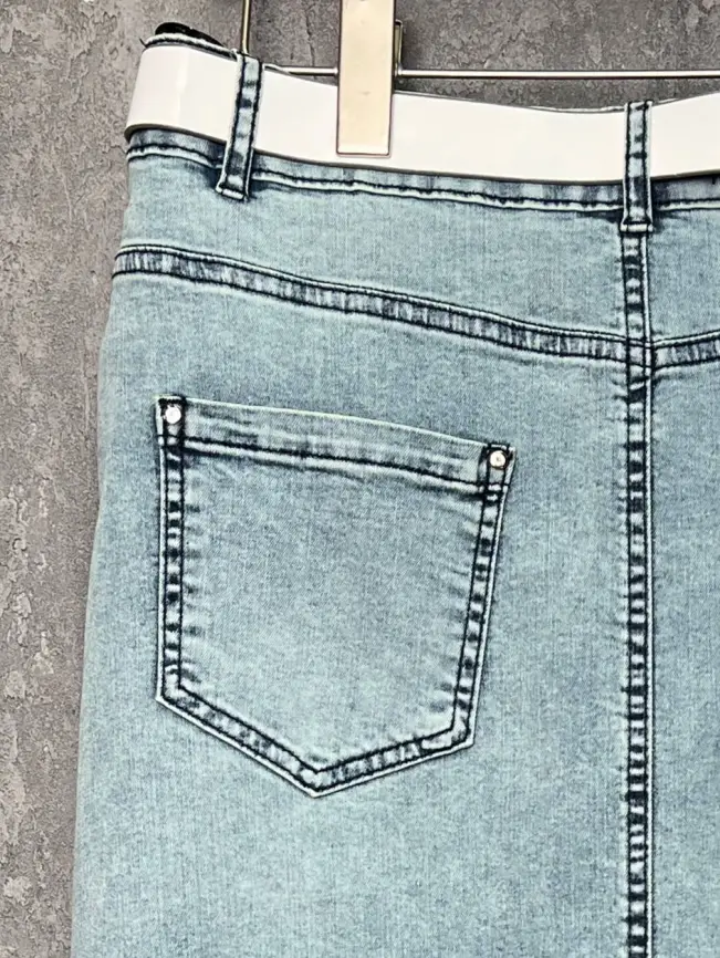 Юбка джинсовая 2338 Турция фото 19
