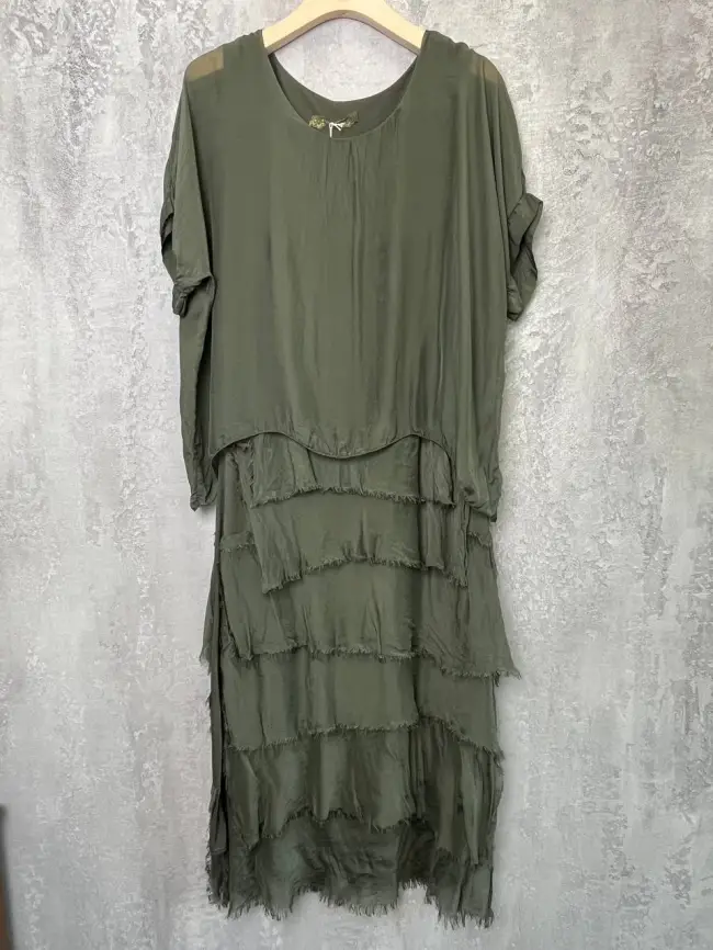 Платье шелк рваное 2388-06 фото 36