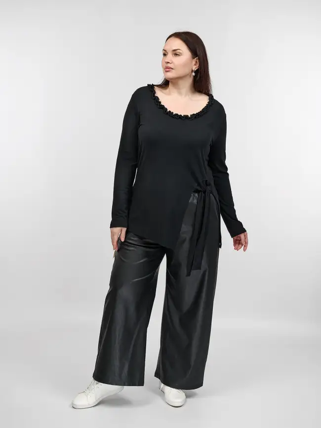 Блузка трикотажная 0217 Размеры 50-58 фото 20