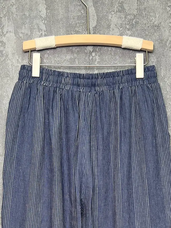 Брюки лен 25002 Размер 46-52 фото 8