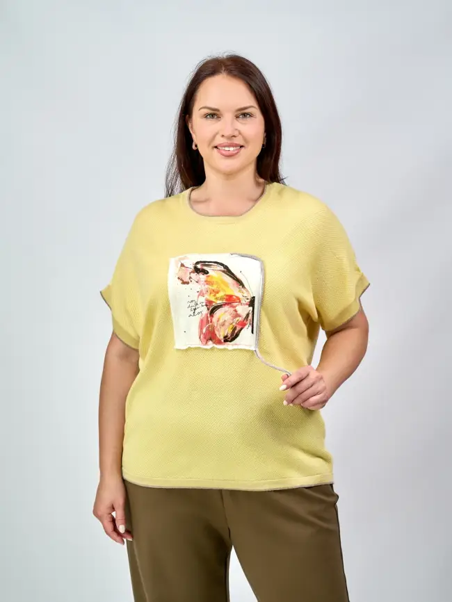 Кофта Квадрат 1001 Размер 52-58 фото 1