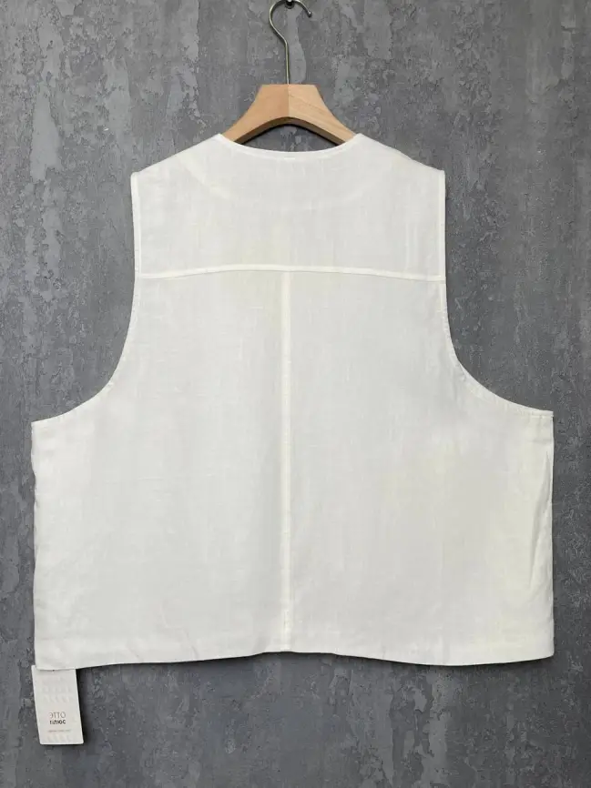 Жилет лен на подкладке 24625 Размер 50-58 фото 41