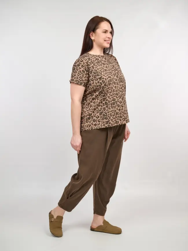Футболка Леопард ЭттоПлюс 0019-2 Размер 50-58 фото 4