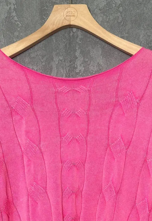 Джемпер Италия с круглым горлом 3388 Размер 50-58 фото 24